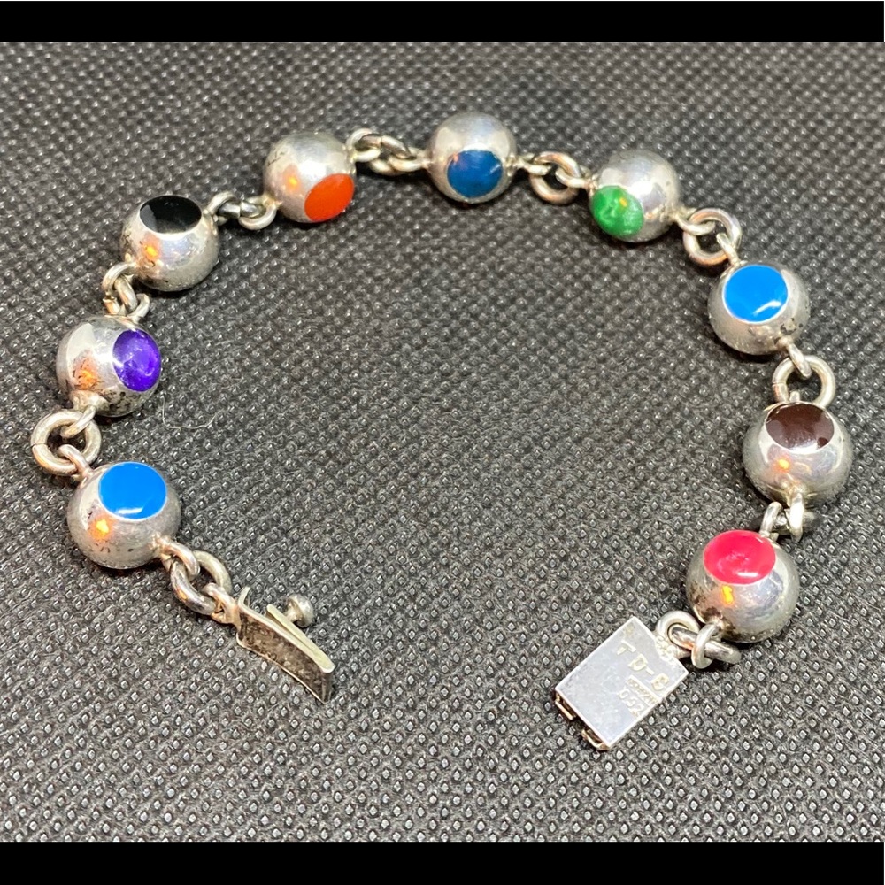 Vintage Mexico Sterling Silver Bracelet